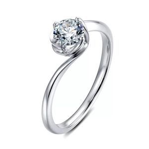 TEST POSITIVE FOR DIAMOND!!!💯% AUTHENTIC!!! Moissanite Diamond 0.5 CT Ring